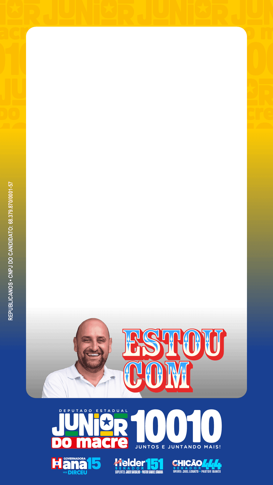 Estou com — story